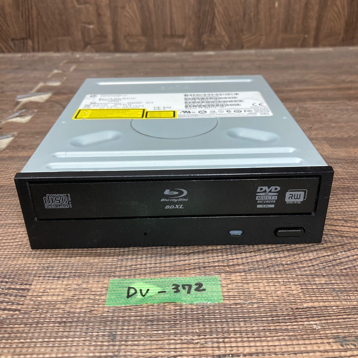 GK 激安 DV-372 Blu-ray ドライブ DVD デスクトップ用 HP BH40N (A2HH) 2014年製 BDXL対応モデル Blu-ray、DVD再生確認済み 中古品_画像1