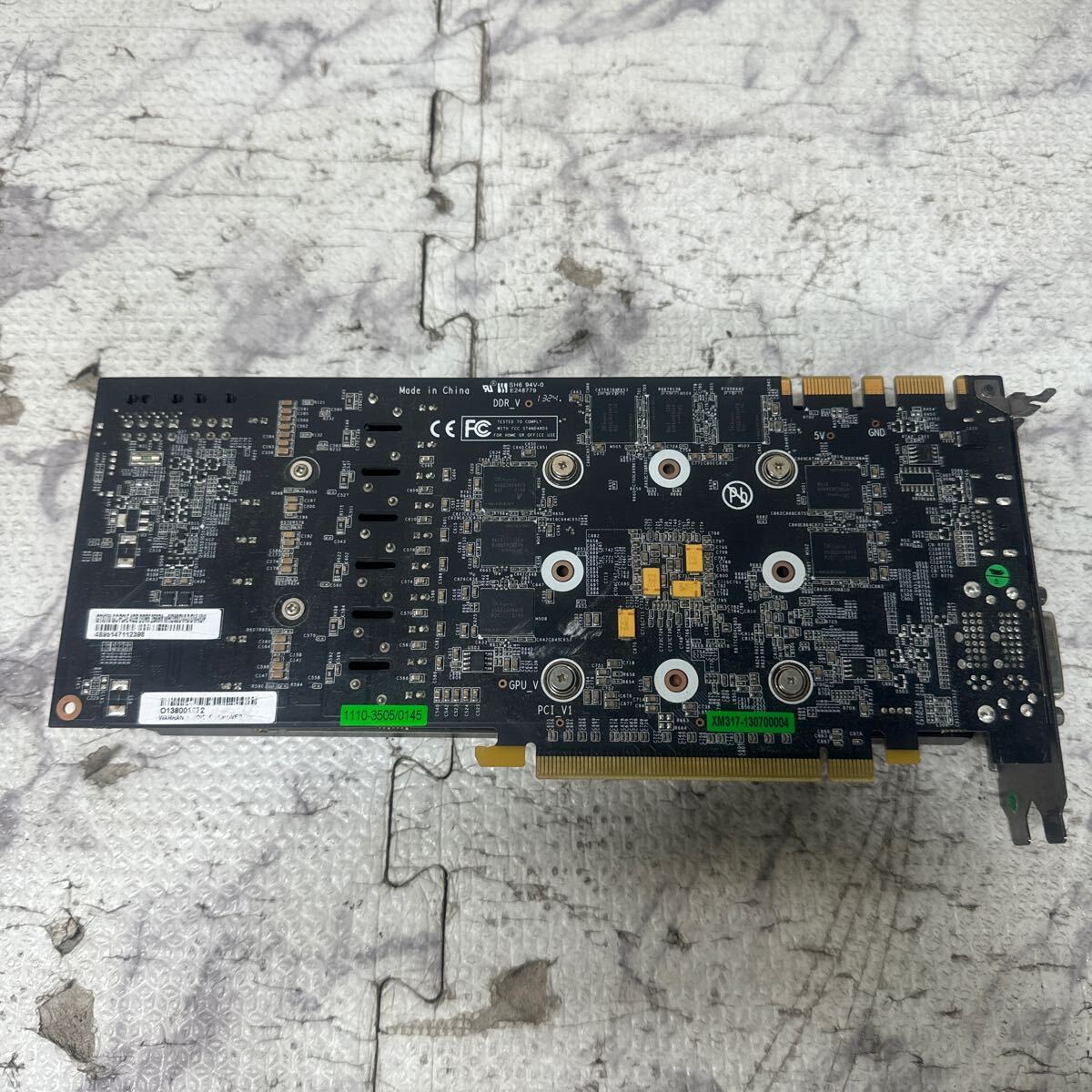 GK 激安 GB-129 グラフィックボード GALAXY GTX770 GC PCI-E 4GB DDR5 256Bit 認識.画像出力のみ確認 中古品 同梱可能_画像6
