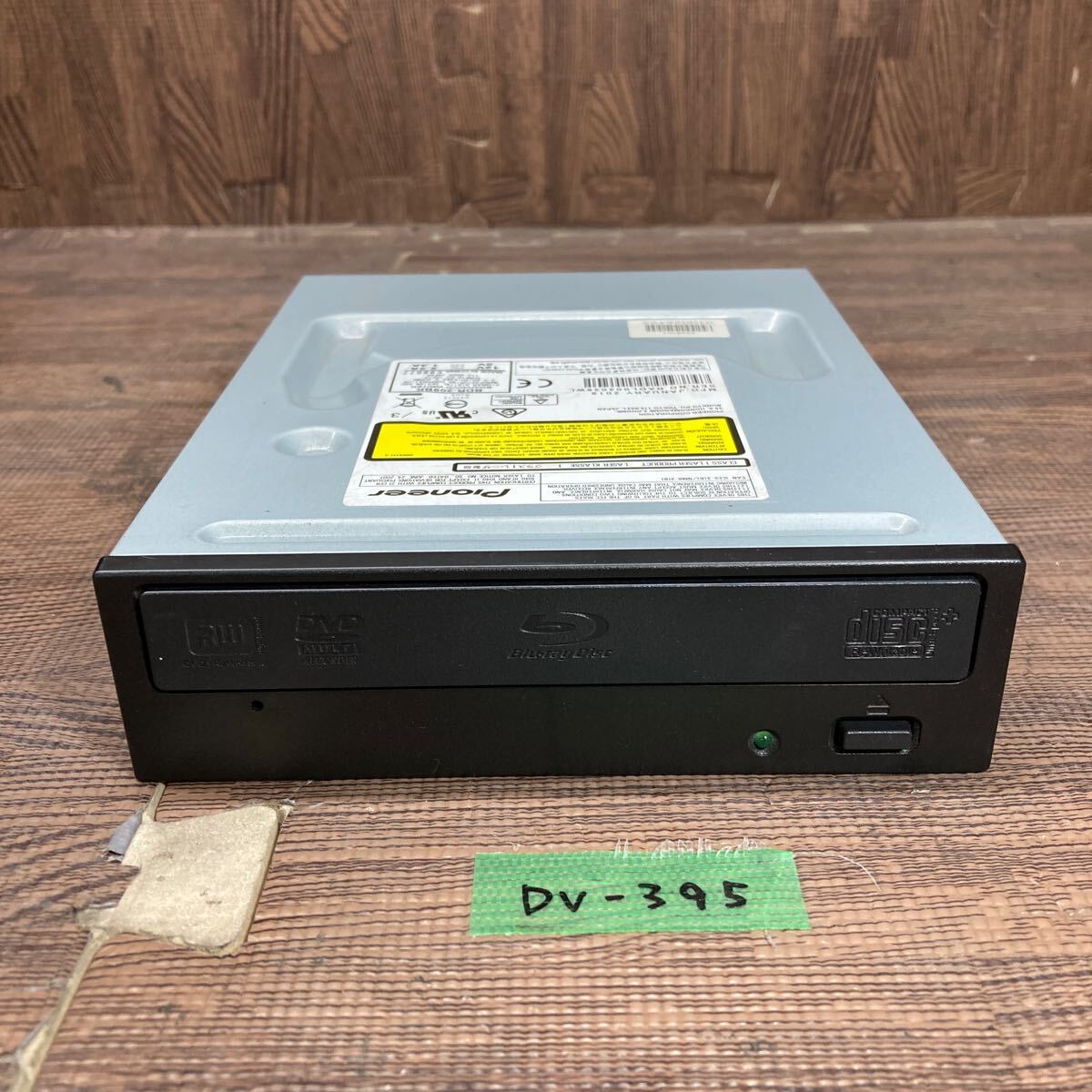GK 激安 DV-395 Blu-ray ドライブ DVD デスクトップ用 PIONEER BDR-209BK 2018年製 Blu-ray、DVD再生確認済み 中古品_画像1
