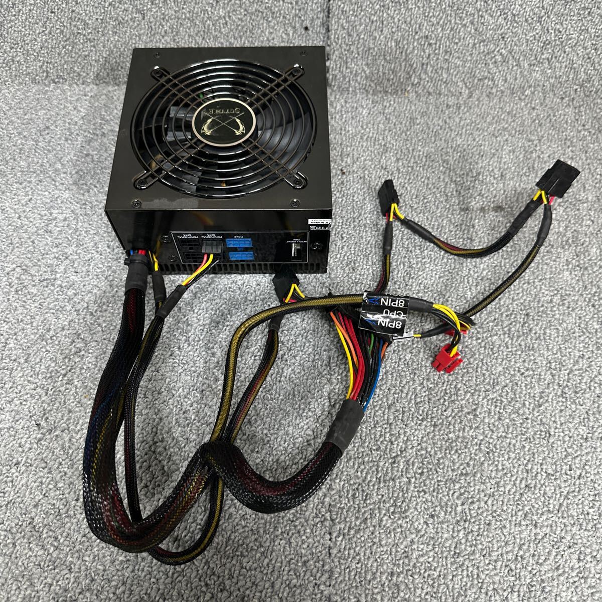 GK super-discount BOX-221 PC power supply BOX SCYTHE Gou power 2 PLUG-IN GOURIKI2-P-600A 600W power supply unit voltage has confirmed secondhand goods 