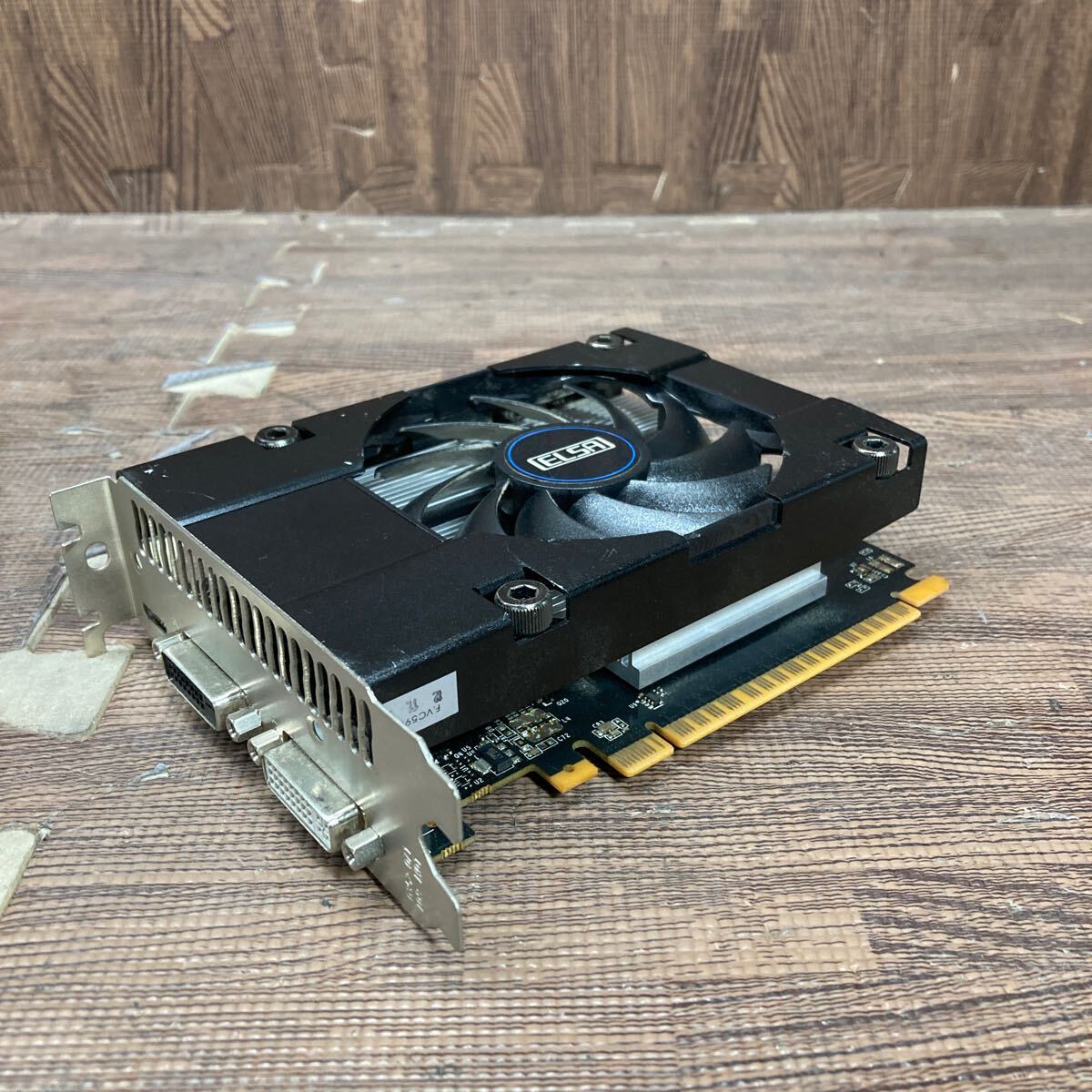 GK 激安 GB-145 グラフィックボード ELSA GEFORCE GTX 650 Ver.2 1GB [GD650-1GEBX2] 認識.画像出力のみ確認 中古品 同梱可能_画像2