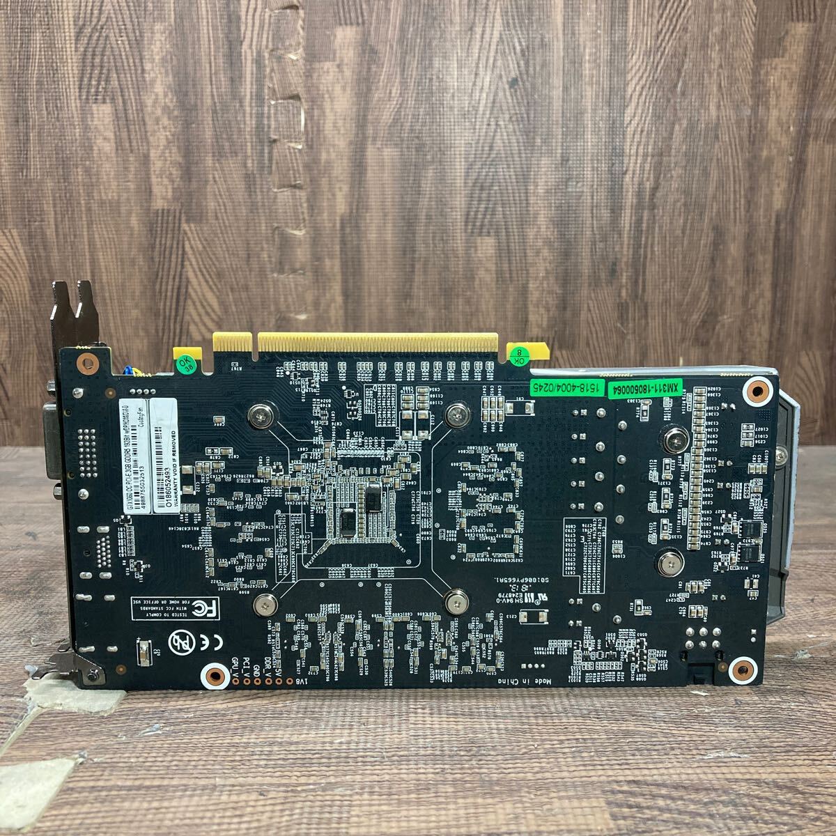 GK 激安 GB-170 グラフィックボード 玄人志向 GTX 1060 OC PCI-E 3GB GDDR5 192Bit 認識.画像出力のみ確認 中古品 同梱可能の画像5