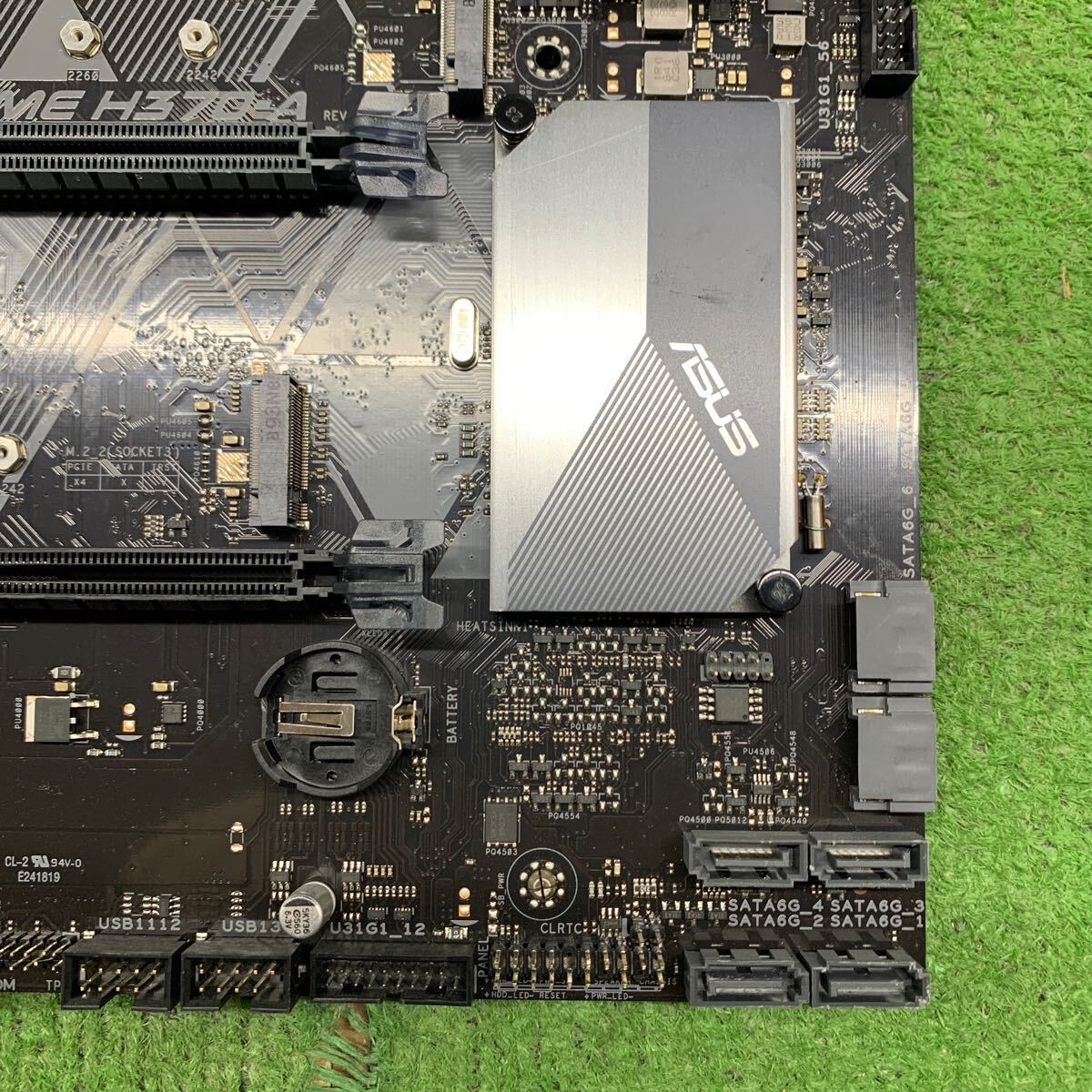 MG4-9 激安 マザーボード ASUS PRIME H370-A LGA1151 BIOS立ち上がり確認済み ジャンクの画像4