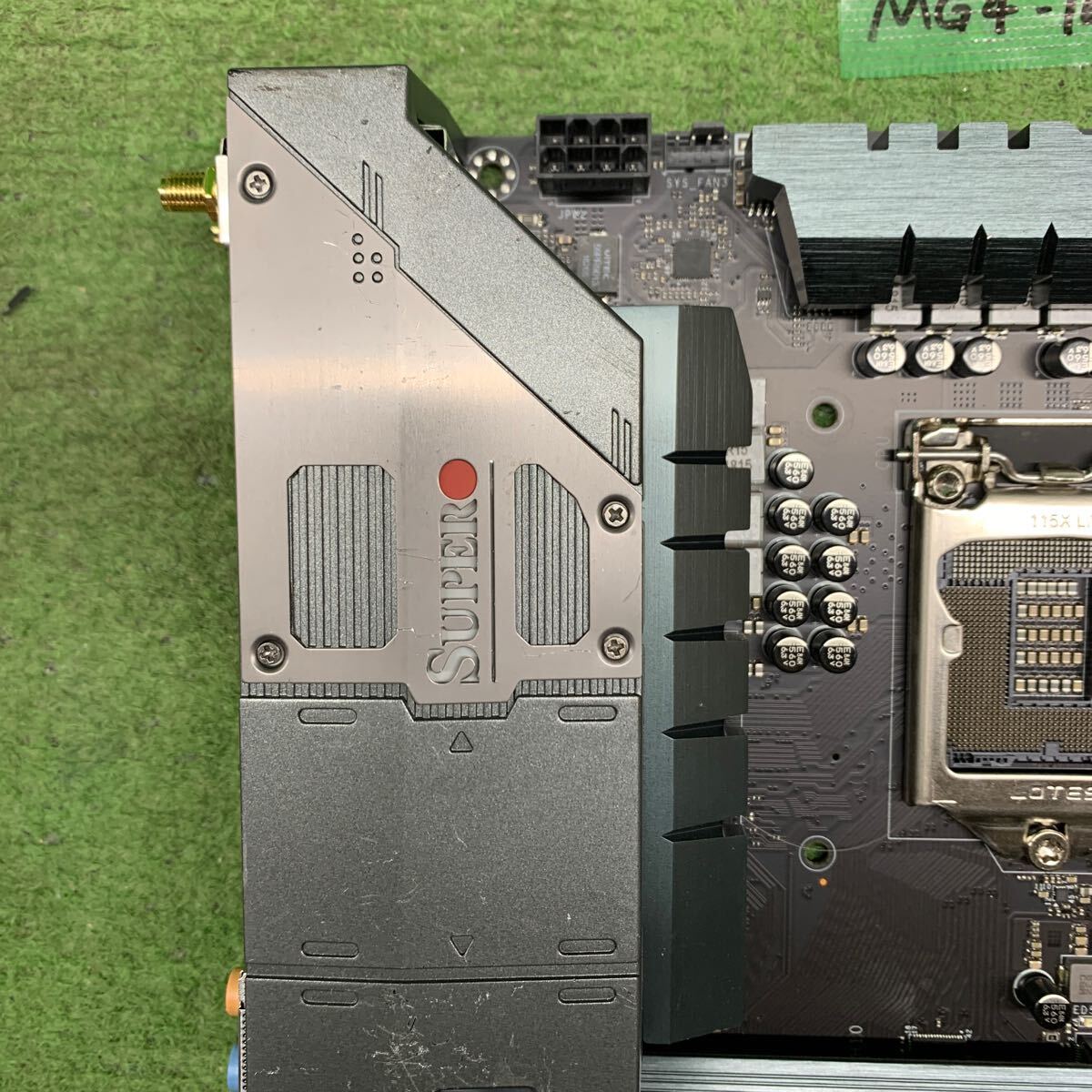 MG4-10 激安 マザーボード SUPERMICRO C9Z390-CGW LGA1151 BIOS立ち上がり確認済み ジャンクの画像5
