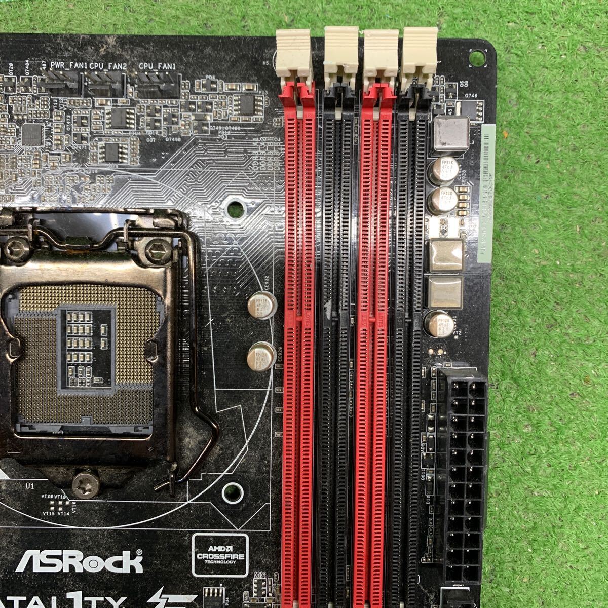 MG4-11 激安 マザーボード ASRock FATAL1TY H97 PERFORMANCE LGA1150 BIOS立ち上がり確認済み ジャンクの画像6