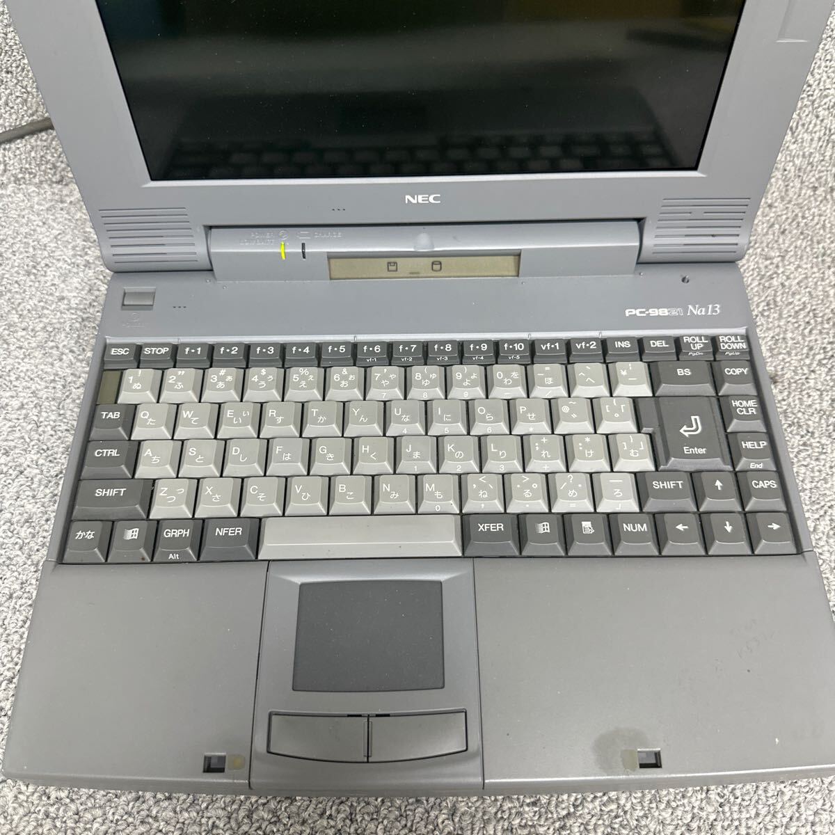 PCN98-1679 激安 PC98 ノートブック NEC Lavie PC-9821Na13/H10 起動ランプ確認済み ジャンク 同梱可能_画像3