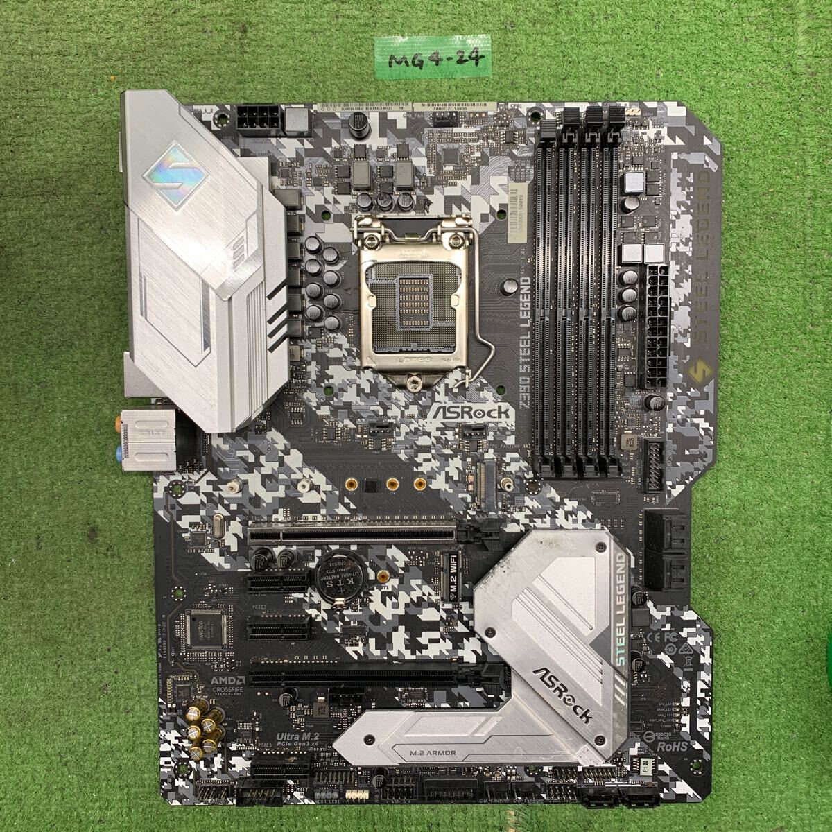 MG4-24 激安 マザーボード ASRock Z390 STEEL LEGEND LGA1151 通電不可 ジャンクの画像1