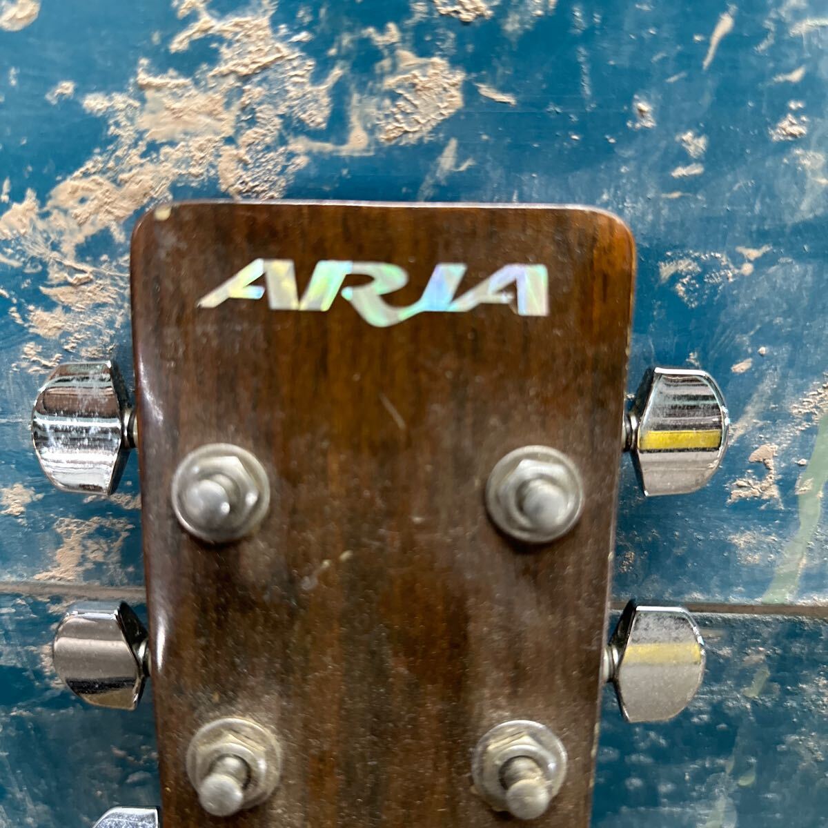 PCN98-1712 激安 弦楽器 アコースティックギター ARIA ADF-200N ギター アリア 中古 現状品の画像4