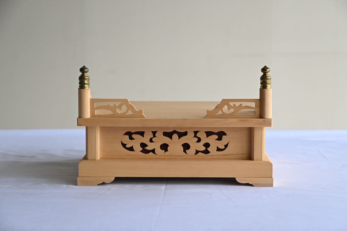 骨董品】仏具 骨置台 白木 木箱付 葬祭用品 寺院仏具 仏教美術 骨董品】仏具 骨置台 白木 木箱付 葬祭用品 寺院仏具 仏教美術