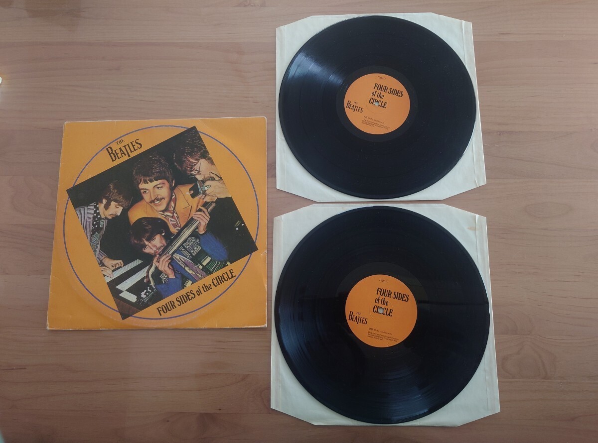 ★ビートルズ The Beatles★FOUR SIDES OF THE CIRCLE ★ジャケット傷みあり★中古LP★2枚組★Rare！_画像1