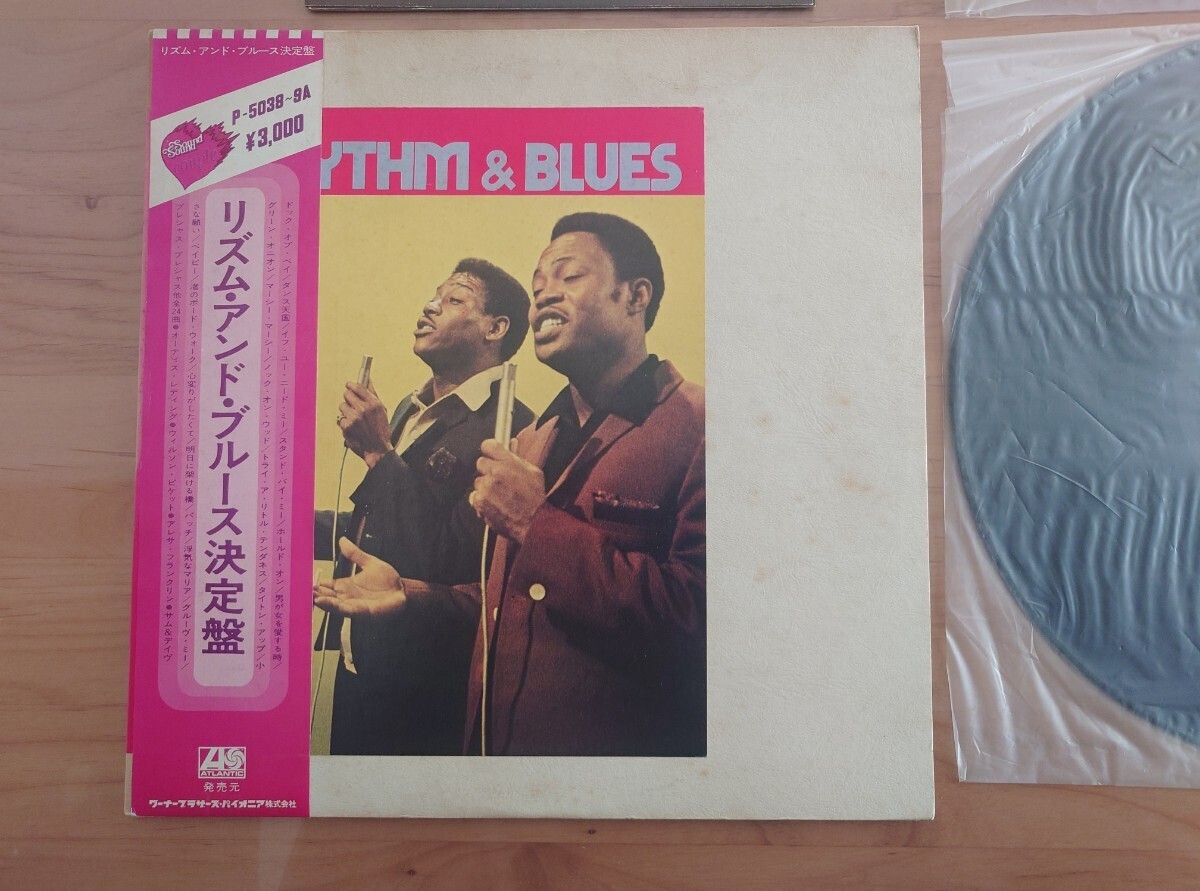 ★リズム・アンド・ブルース決定盤 ★帯付★OBI★ジャケット汚れあり★中古LP★2枚組★Otis Redding, Aretha Franklin / Rhythm And Blue_画像2