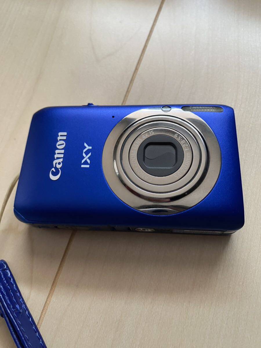 Canon IXY 210F キャノンコンパクトデジタルカメラ ブルー PC1588 充電器付き 動作確認済み 美品_画像7