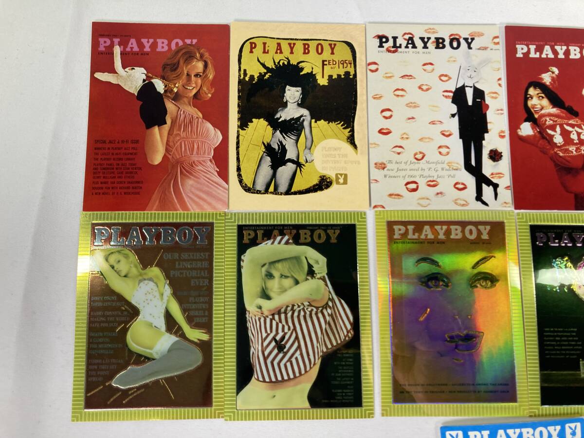 【希少】PLAYBOY プレイボーイ トレーディングカード 13枚 セット アメリカ製 当時物_画像2