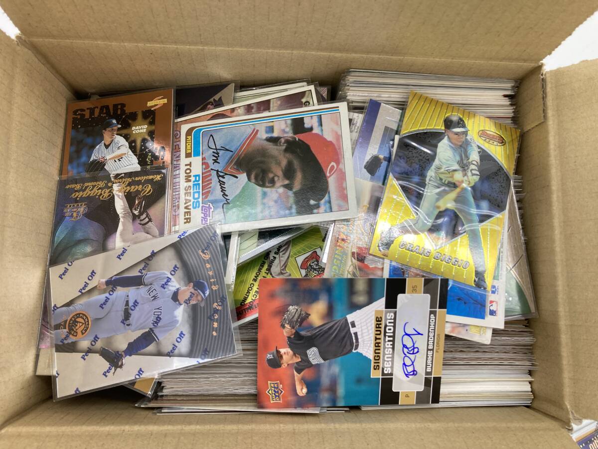 【大量まとめ】野球 トレーディングカード MLB 約1000枚 TCG トレカ サイン メジャーリーグ 大リーグの画像1