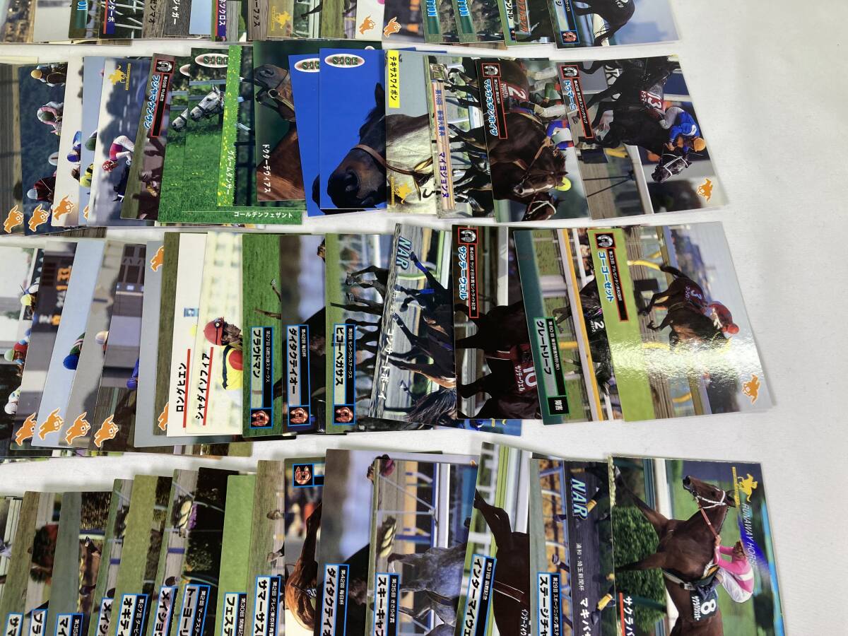 【大量まとめ】バンダイ サラブレッドカード 1996 111枚 競馬 競走馬 ジョッキー BANDAI 当時物_画像4