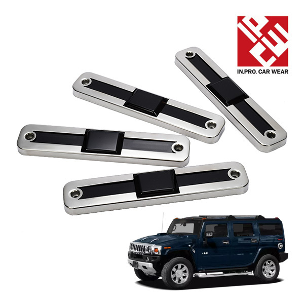 IPCW regular goods chrome marker cover smoked side marker cover front rear 4 piece set 03-09y Hummer H2