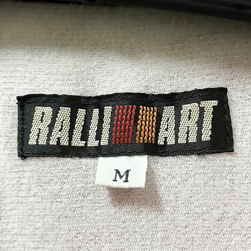 MITSUBISHI RALLI ART ナイロンジャケット サイズM ラリーアート RALLIART レーシング チーム ウェア 三菱 MORTORS グッズの画像8