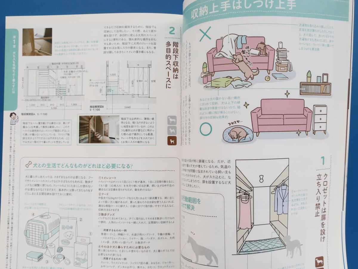 建築知識 No.755/特集:犬のための家づくり/犬の気持ちを熟知した設計者が教える必須の技大公開/保存版家配置計画住宅設計図面解説資料_画像4