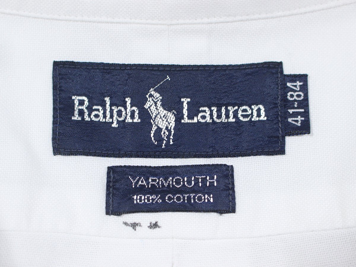 Ralph Lauren ラルフローレン オックスフォード 長袖BDシャツ 41-84_画像3