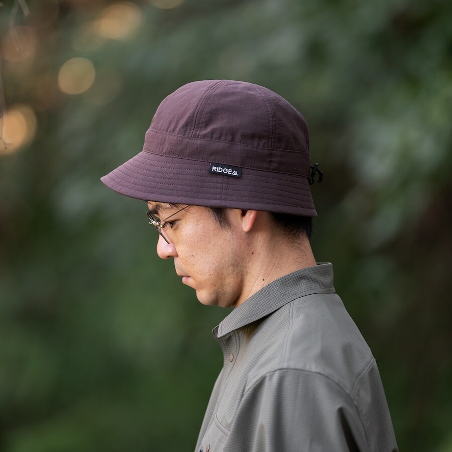 【RIDGE MOUNTAIN GEAR】Enough Hat（イナフハット）・ブラウン・Mocha【リッジマウンテンギア】 の画像4