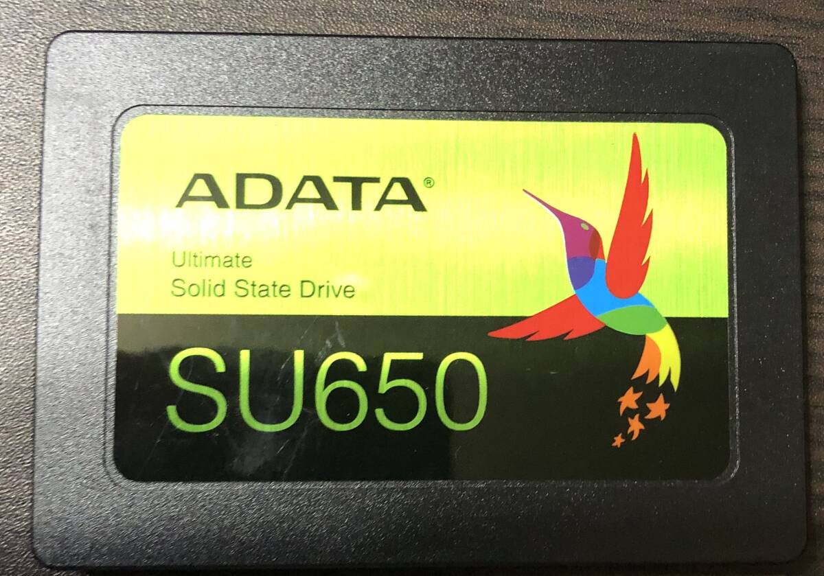 ADATA　１２０GB SSD ほぼ新品_画像1
