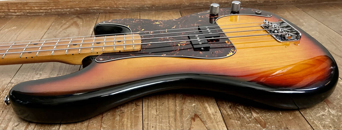 鳴良個体 YAMAHA Pulser Bass PB-400 YS サンバースト Fender Precision Bass Type 1980年製/Body:セン材 Neck:メイプル材/ ギグケース付の画像6