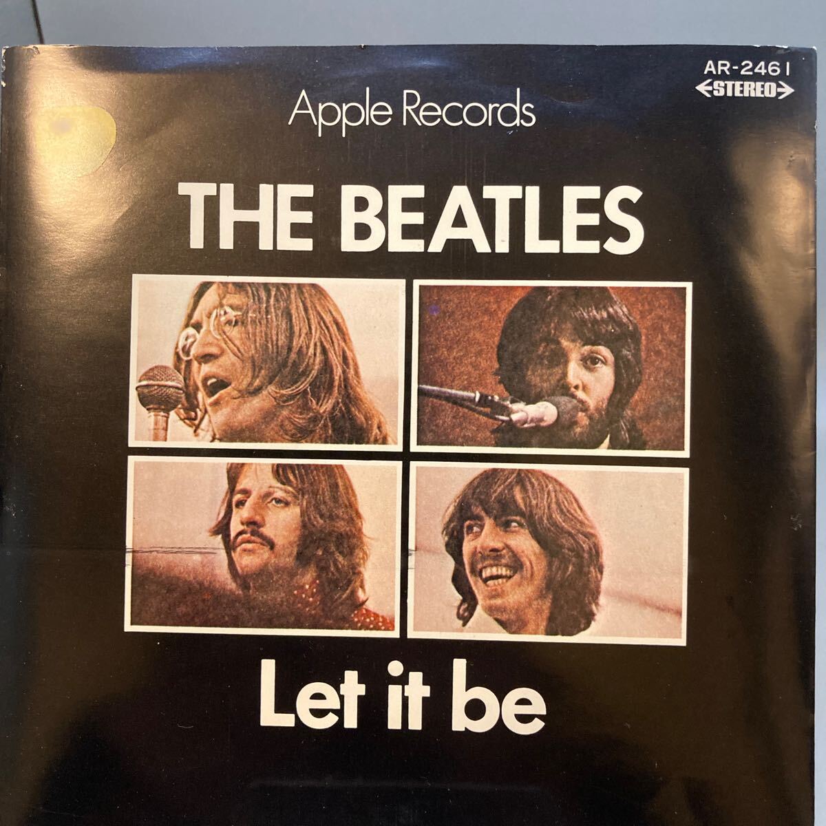 再生良好 EP THE BEATLES - LET IT BE / Apple Records AR-2461の画像1