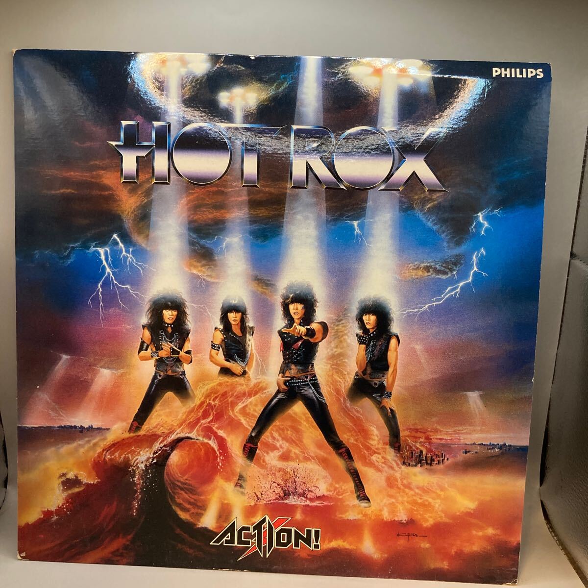 再生 LP ACTION HOT ROX ホット・ロックス アクション_画像1