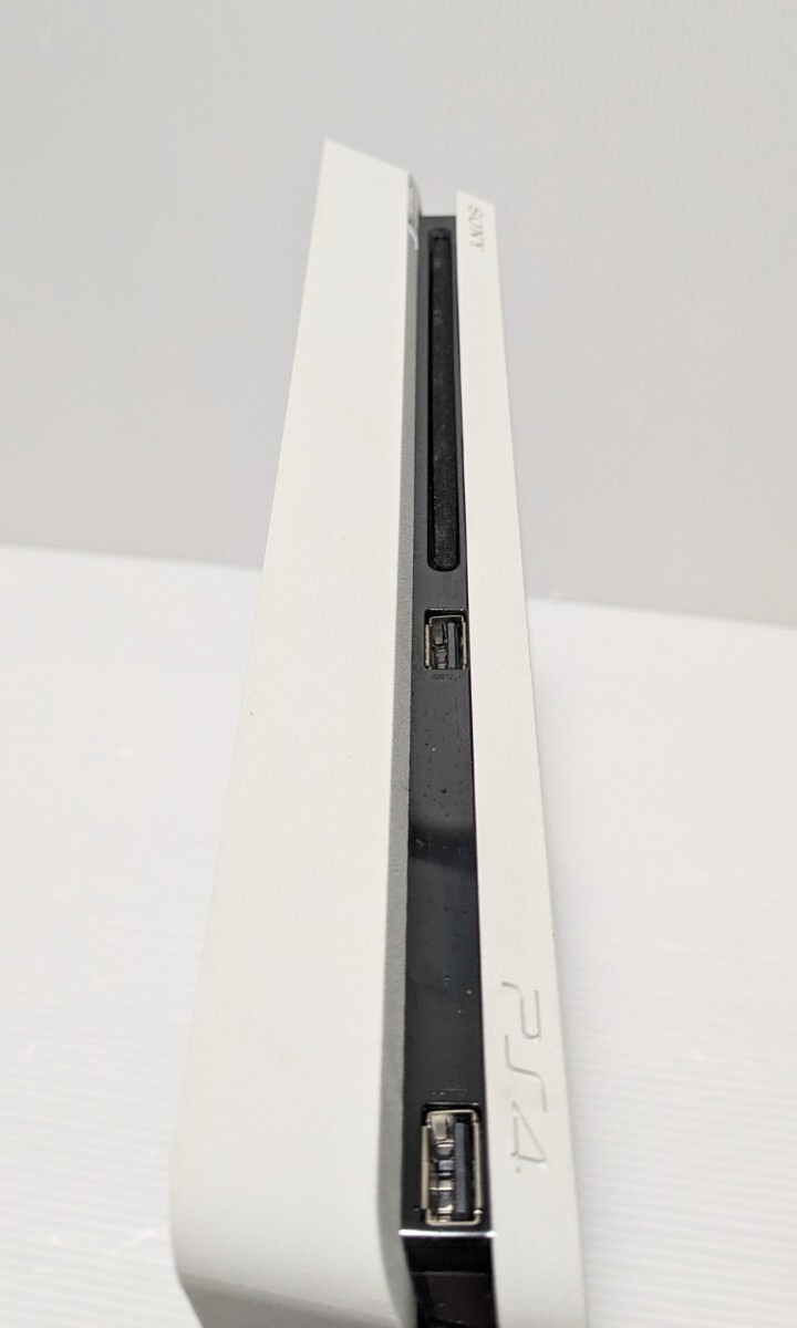 SONY PS4 CUH-2200A グレイシャーホワイト　本体　500GB 動作品 　FW11.00 プレイステーション4 PlayStation4 プレステ4 ソニー_画像9