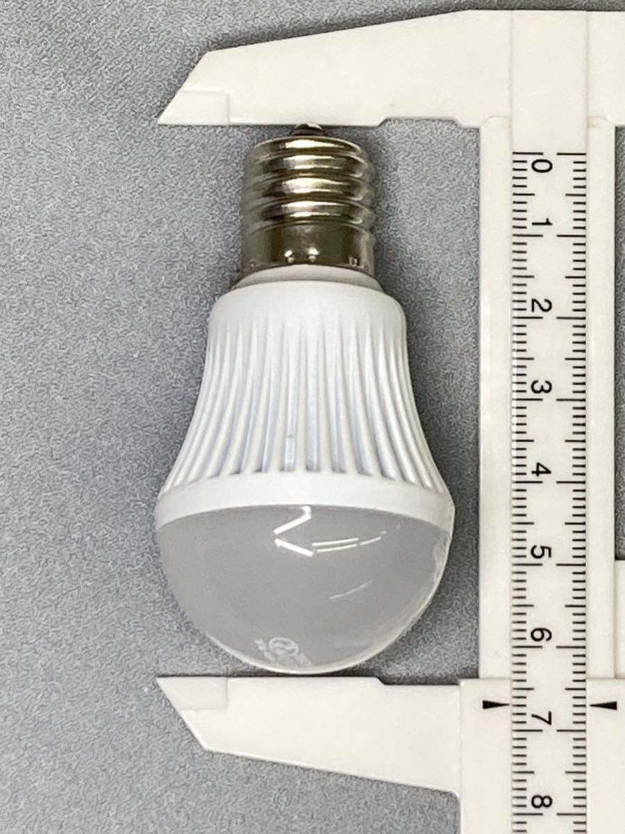 新品 未使用品 エフィ ミニ クリプトン 形 LED 電球 LDA4L-HD E17 電球色 相当 調光可タイプ 12点 セットの画像5