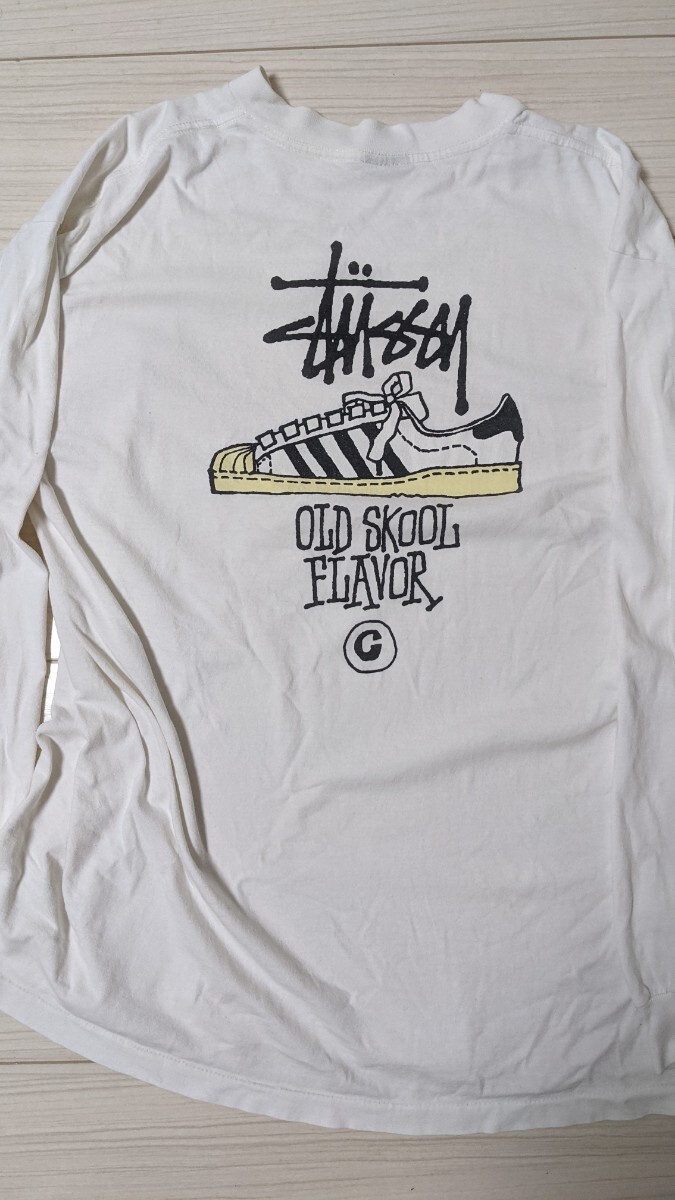 80s 90s STUSSY vintage ステューシー 黒タグ old stussy old skool flavor