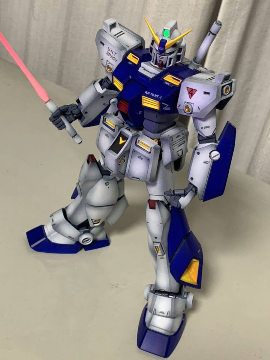 [ free shipping ]MG, master grade,RX-78, Gundam,NT-1, Allex,ALEX,ver.2.0, has painted, final product 