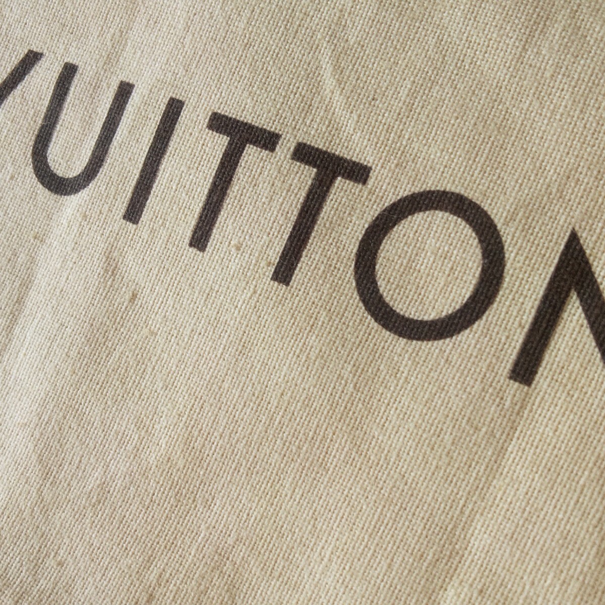 〔ルイヴィトン〕58×50×15cm バッグ保存袋 巾着袋 布袋 保管袋 LOUIS VUITTON 正規品 マチあり 大きめ （0086)の画像5