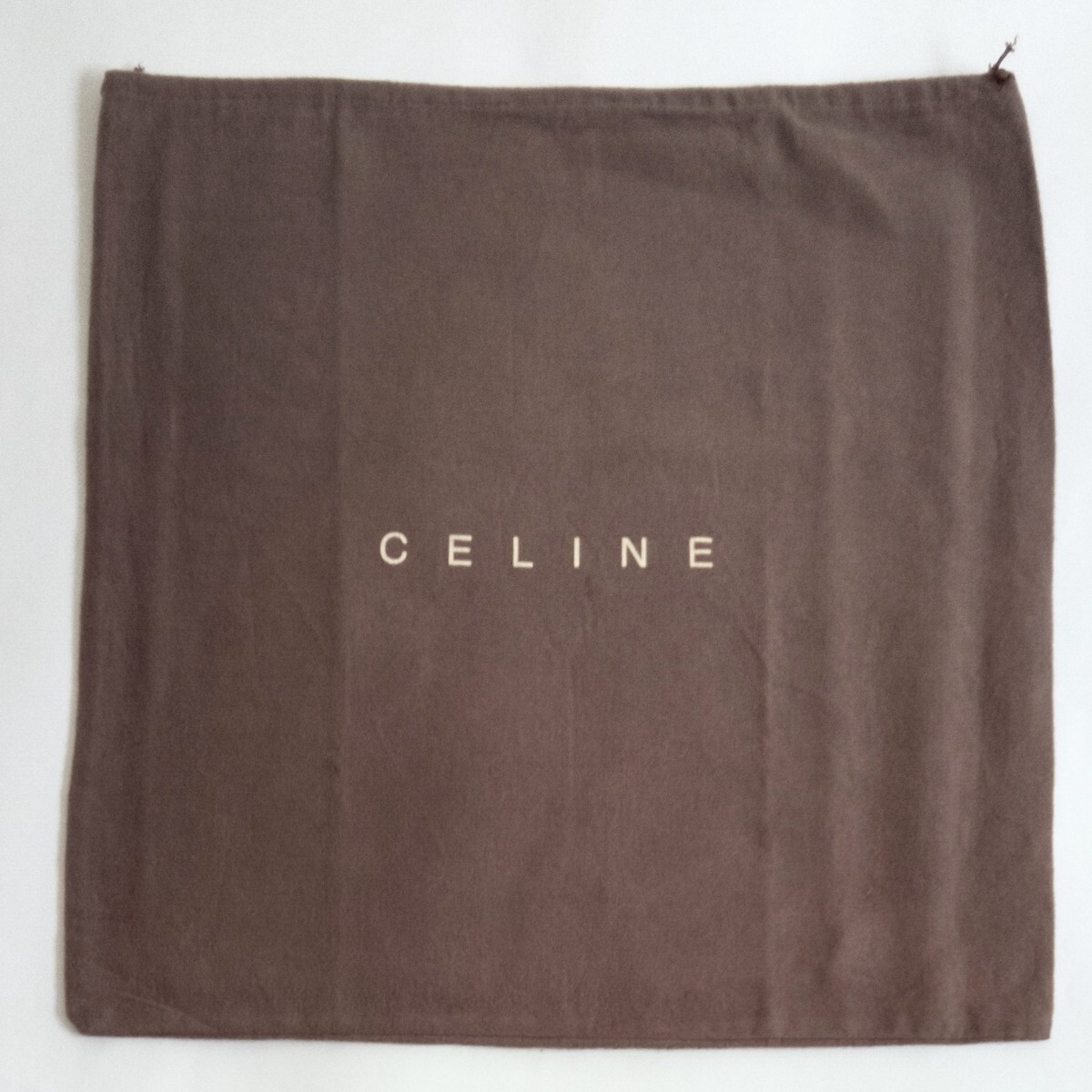 〔セリーヌ〕47×48cm バッグ保存袋 巾着袋 布袋 保管袋 CELINE 正規品 （0104)_画像1