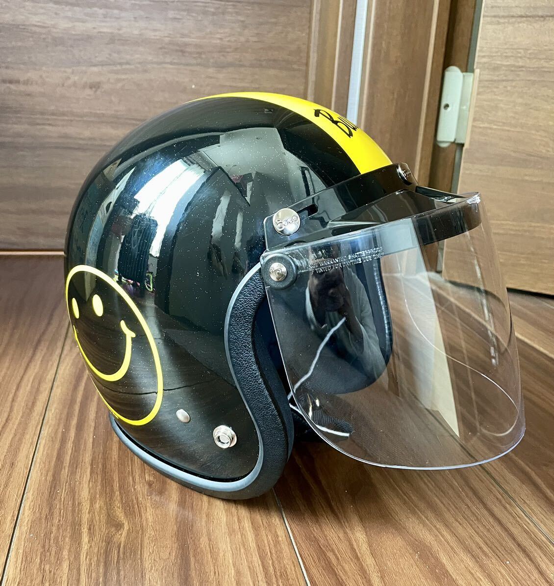 ジェットヘルメットBABY BUCO 60’s STYLE スマイルブコ_画像2