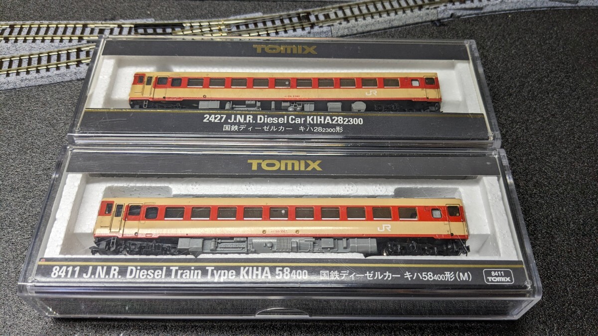 TOMIXki is 58 400(М)+ki is 28 2300(T) 2 both compilation .(JR west day main specification )