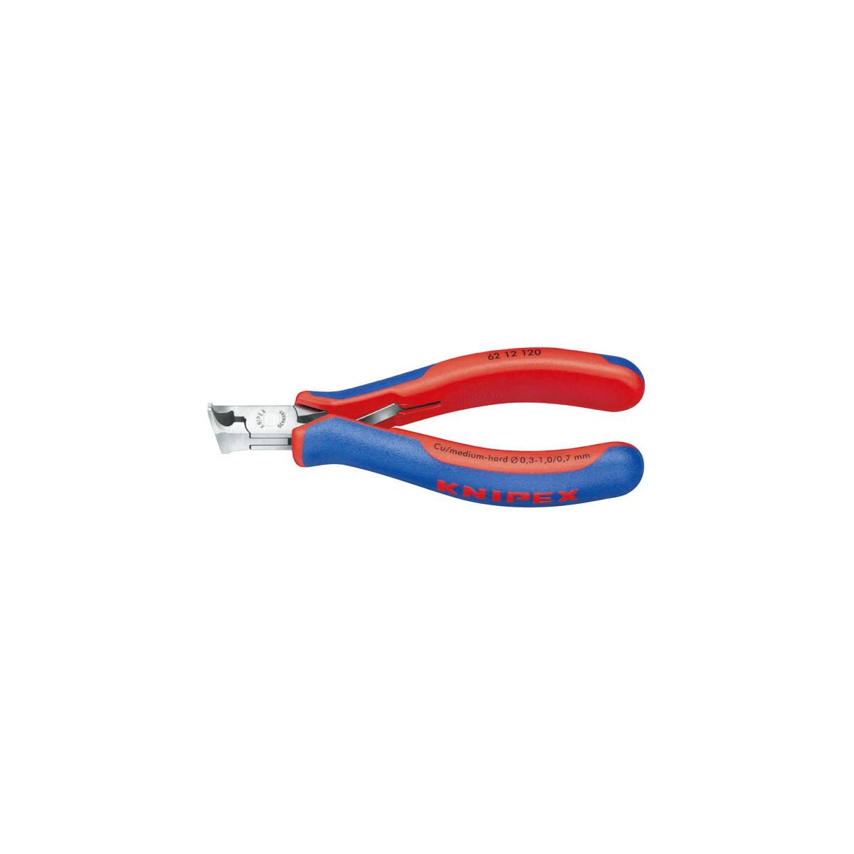 クニペックス KNIPEX 6212-120 エレクトロニクス斜ニッパー_画像1