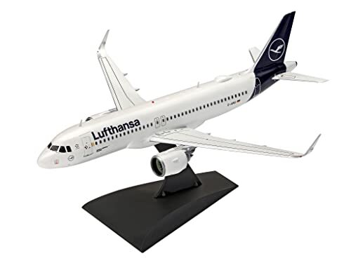 ドイツレベル 1/144 ルフトハンザ航空 エアバス A320neo プラモデル 03942_画像3