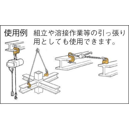 スーパーツール(SUPERTOOL) スクリューカムクランプ(J型) ツイストカム式 SJC0.5S_画像5