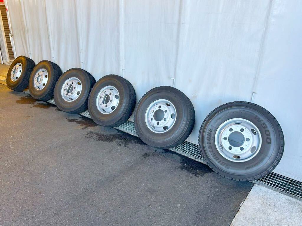 4 ton for truck wheel & studdless tires ( extra ) 6ps.@* indoor keeping. vehicle .. removal 