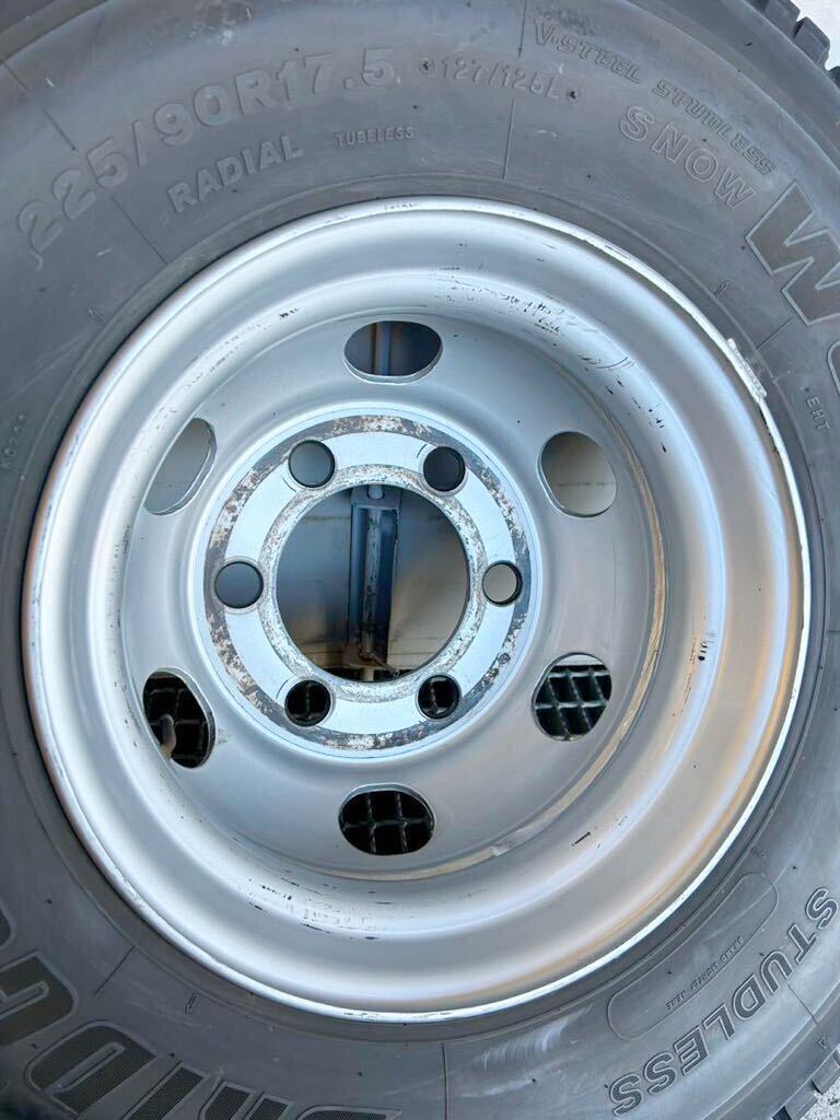 4 ton for truck wheel & studdless tires ( extra ) 6ps.@* indoor keeping. vehicle .. removal 