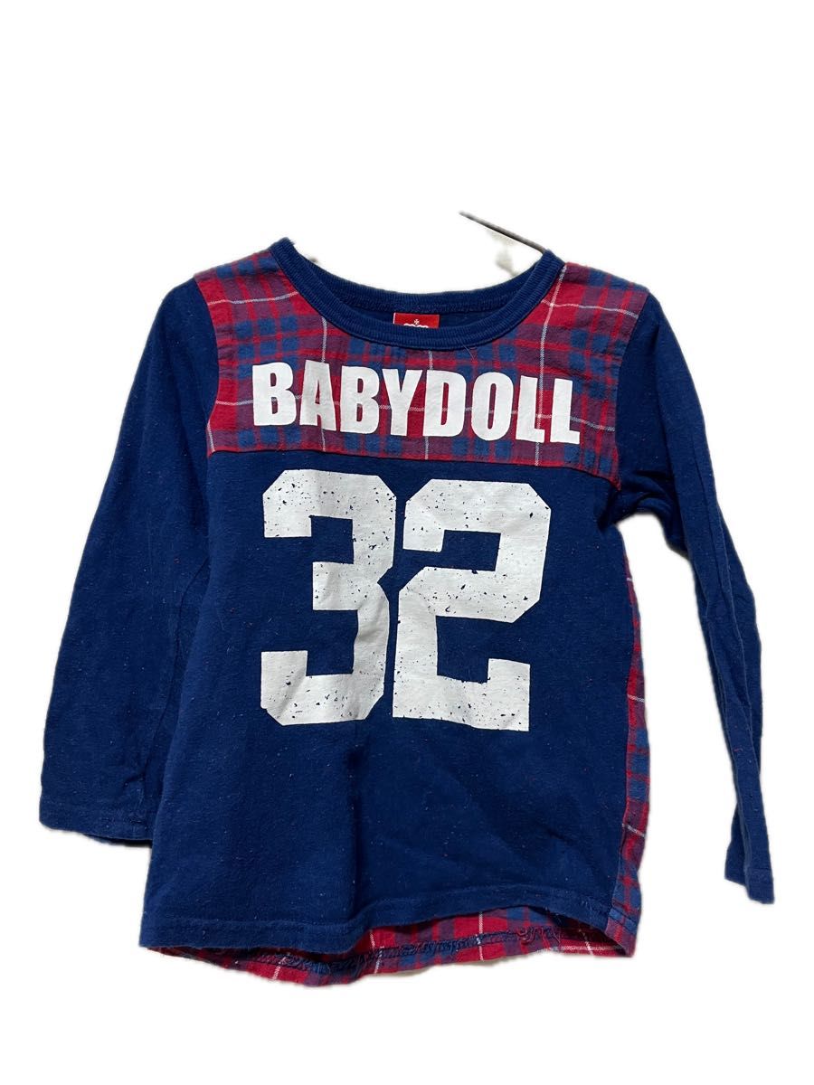 BABY DOLL ベビードール　 ロングティシャツ　110cm　