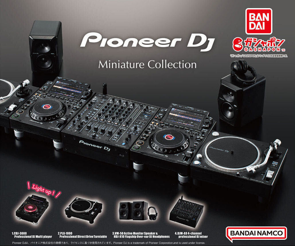 【新品】Pioneer DJ Miniature Collection ガチャ CDJ-3000 ガシャポン ミニチュアコレクション_画像1