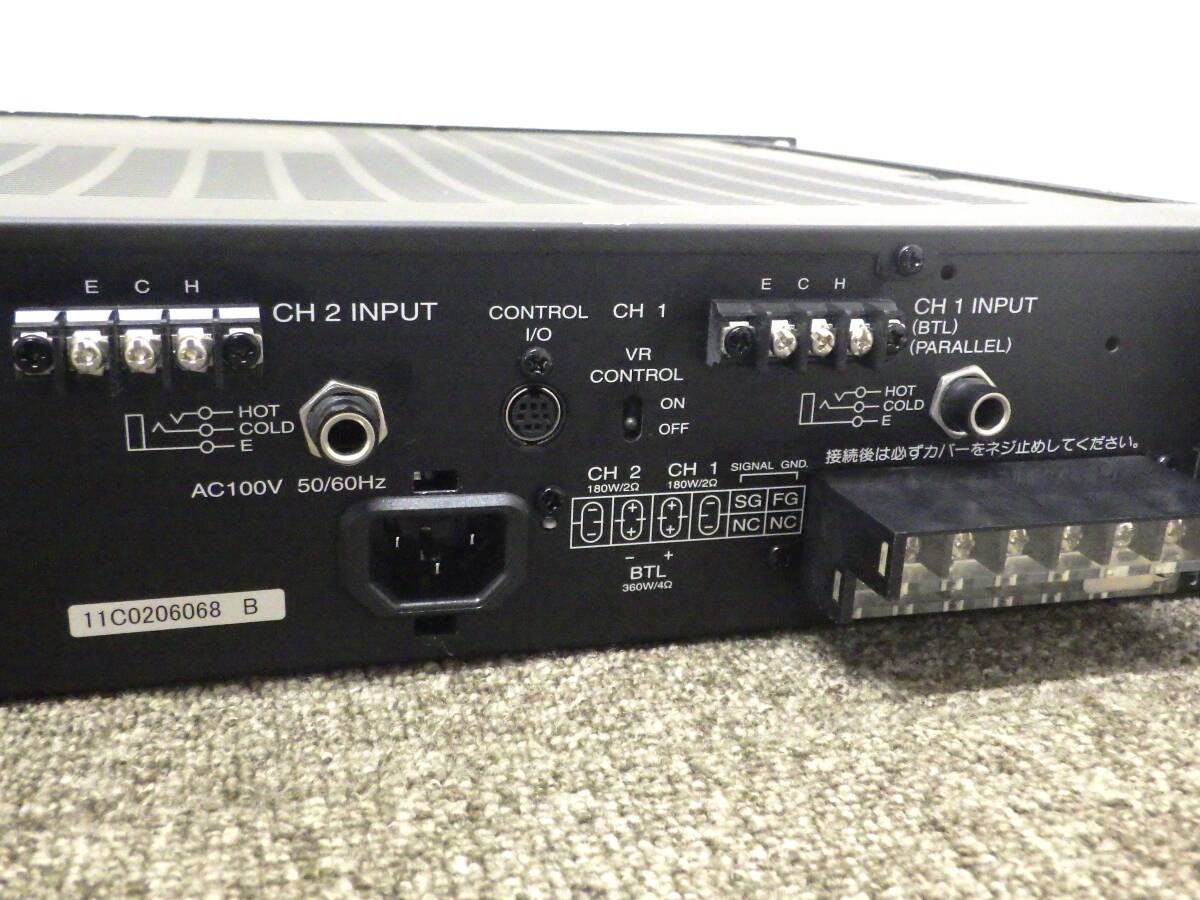 [ free shipping ]Sh0417-040TOA dual power amplifier P-80D DUAL POWER AMPLIFIER Junk 