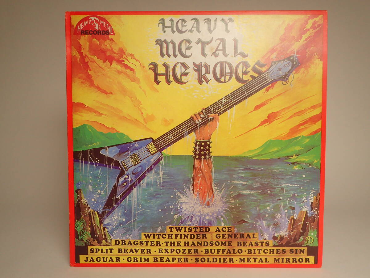 B-641 LPレコード Heavy Metal Heroes_画像1