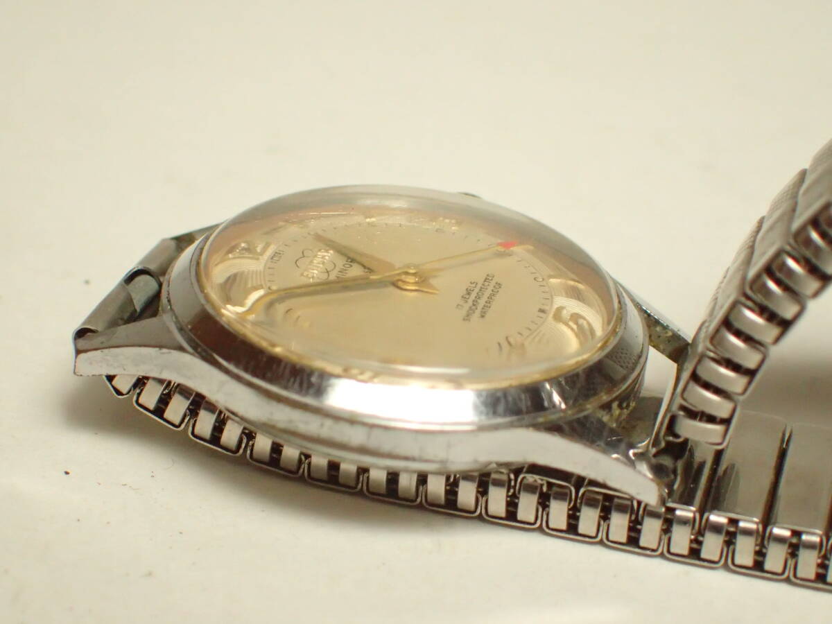B-665 時計 腕時計 ENICAR エニカ ULTRASONIC ウルトラソニック 17JEWELSの画像8