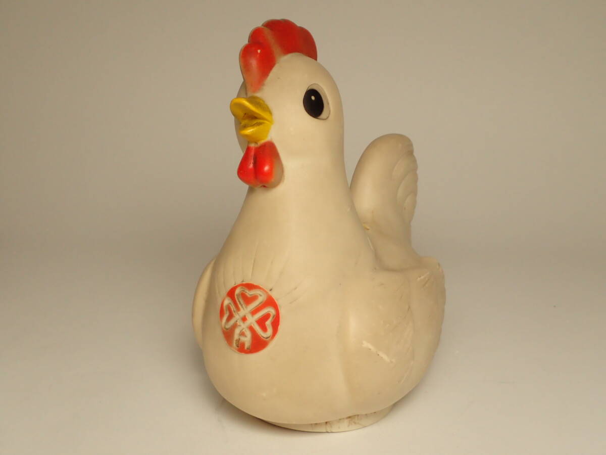 B-678 酉 鶏 JA 農協 貯金箱 店頭用 非売品 ノベルティー 昭和レトロ 干支 動物の画像1