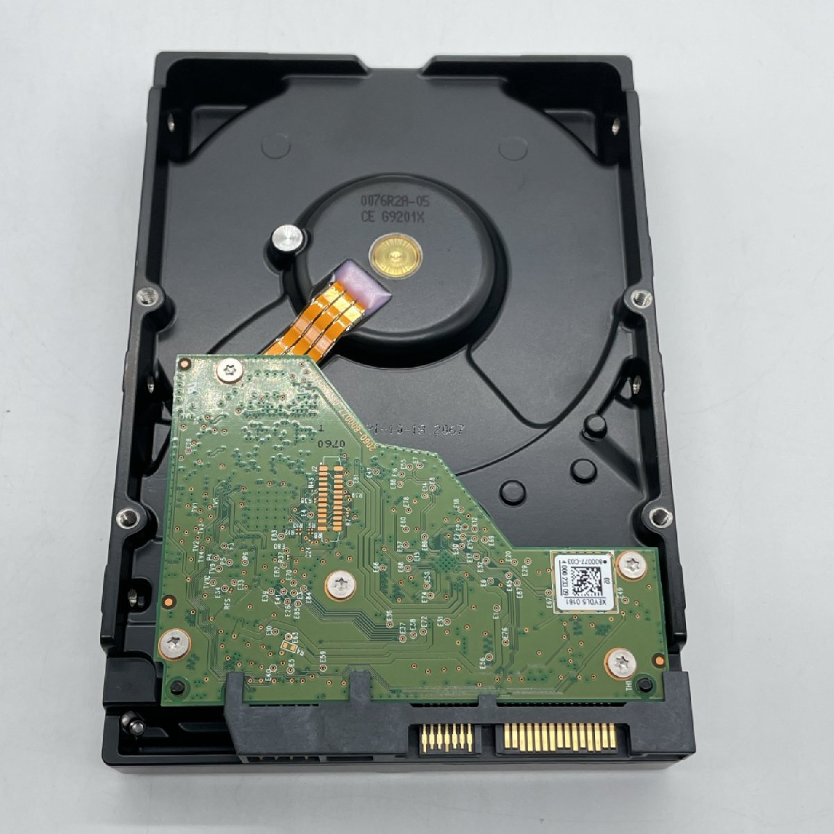 WD Western Digital DTP PC HDD増設 6TB 3.5インチ WD60EZAZ SATA フォーマット済 使用時間3483時間 電源15回【道楽札幌】の画像3