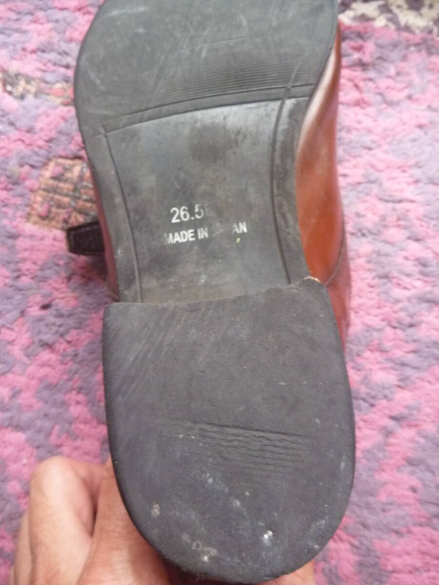 ビジネスシューズ CHRISTIAN CARANO クリスチャンカラノ 日本製 天然革靴 サイズ：26.5cm 3E_画像8