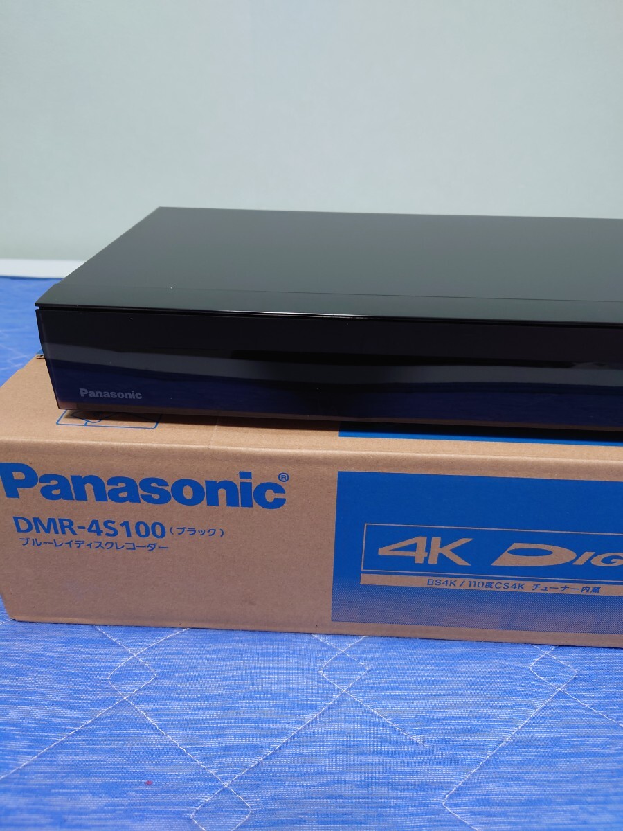 ☆送料無料  Panasonic パナソニック  ブルーレイレコーダー DIGA ディーガ DMR-4S100 1TB 2019年製の画像1